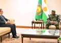 Le Président de la République s’entretient avec l’ambassadeur de türkiye au niger
