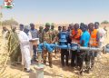 Diffa : le Gouverneur Mahamadou Ibrahim Bagadoma supervise les travaux d’AEP à N’guigmi et exige leur mise en service rapide