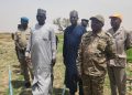 Le Gouverneur de la région de Zinder effectue une visite sur le site irrigué de Kangna Mai Rouwa
