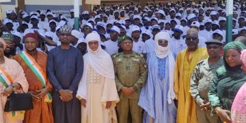 Mobilisation patriotique à Tahoua en soutien au CNSP, couplée à la présentation des comités de veille