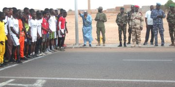 Agadez : 280 candidats affrontent les épreuves physiques du concours d’entrée à la Gendarmerie Nationale