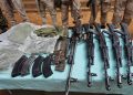 Tahoua : La Brigade de la Gendarmerie Nationale réussit la saisie de plusieurs armes et munitions