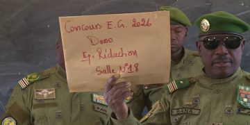 Dosso : 1122 candidats affrontent les épreuves écrites pour le concours d’entrée à la gendarmerie nationale