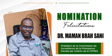 Genève : Le nigérien Maman Brah Sani nommé président par intérim de la commission de surveillance de la prévoyance sociale de la CIPRES