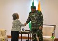 Le Président de la République reçoit la cheffe de mission de la RSI-ONUWAS