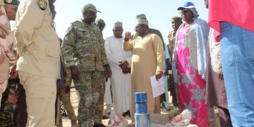 En mission dans la région de Maradi, le Ministre de l’Environnement, de l’Hydraulique et de l’Assainissement visite des réalisations du PISEN