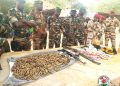 N’Gourti (Diffa) : 57 kg de chanvre indien, 19 bidons d’essence, deux fusils AK-47 et 2 397 cartouches saisis par les FDS